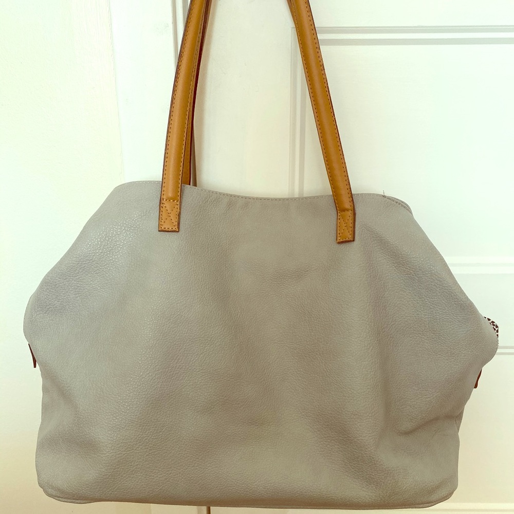 Sole Society Faux Leather Tote